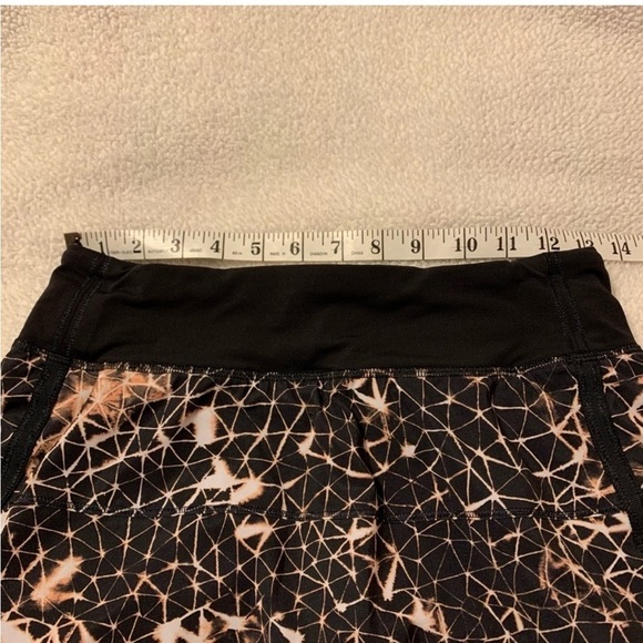 Lululemon Pace Rival Tennis Skirt Stretch Sugar Crush Multi Black Golf Athletic - Picture 7 of 15